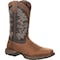 Durango Western Boot, 7.5 M, Leather, 12 in H, Chocolate/Midnight DDB0135 - alternate 1